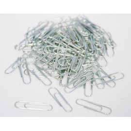 Скріпки оцинковані 25мм, 100 шт., JOBMAX, круглі