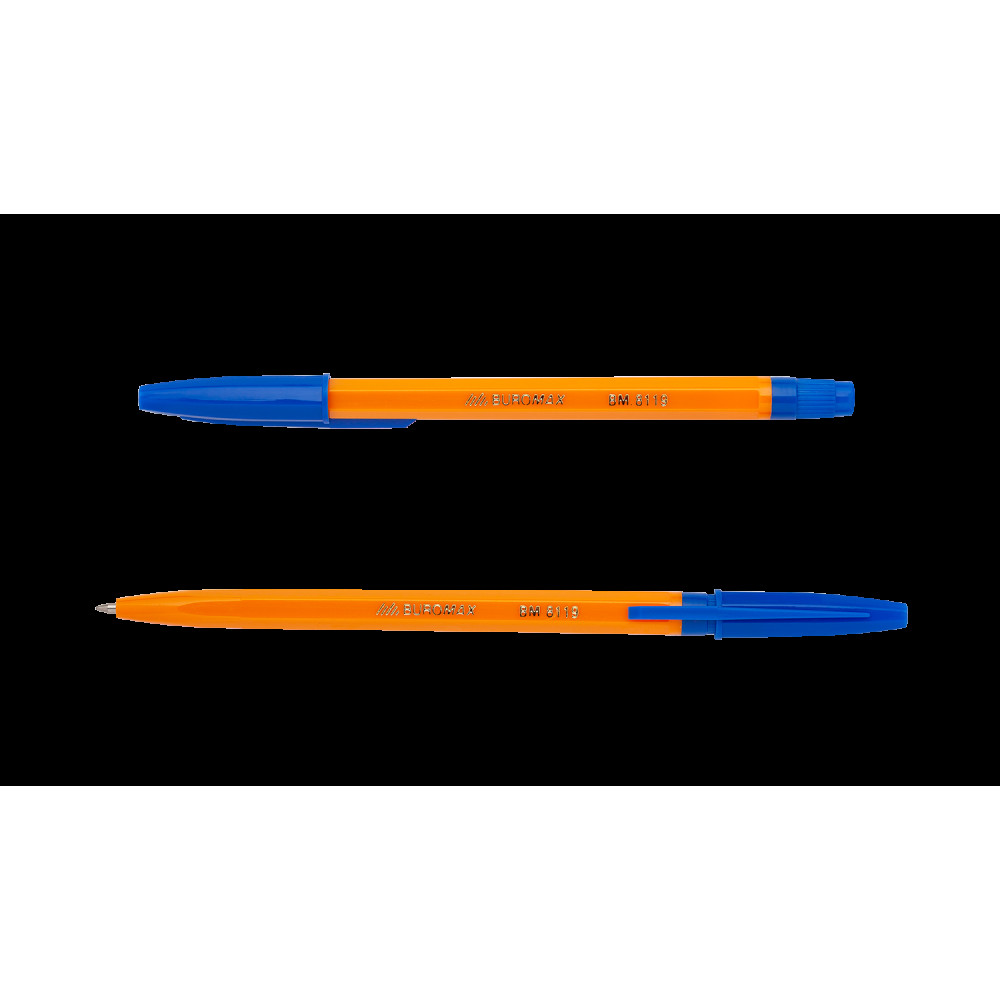 Ручка кулькова ORANGE, JOBMAX, синя Ручка кулькова ORANGE, JOBMAX, синя