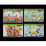 Альбом для малювання, А4, 16 аркушів, 120 г/м2, на скобі, KIDS Line Альбом для малювання, А4, 16 аркушів, 120 г/м2, на скобі, KIDS Line