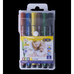 Фломастери, 6 кольорів, JUMBO