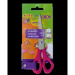 Ножиці дитячі для шульги, 142мм, рожевий