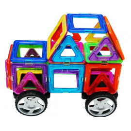 Магнітний конструктор МАГНІКОН, 66 деталей (MK-66)