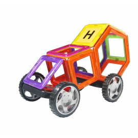 Магнітний конструктор МАГНІКОН, 66 деталей (MK-66)