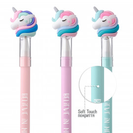 Ручка масляна YES «Unicorn dreams»  0,7 мм, синя Ручка масляна YES «Unicorn dreams»  0,7 мм, синя