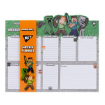 Планінг YES настільний Minecraft, 34,5x28,2см, 52 арк