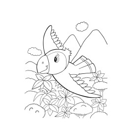 Розмальовка А4 1Вересня “Милі друзі“, 12 стор.