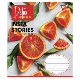 А5/60 лін. YES Insta stories, зошит для записів