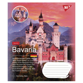 А5/96 лін. YES Northern travel, зошит для записів