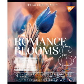 А5/60 лін. YES Romance blooms, зошит для записів