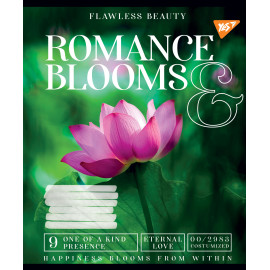 А5/60 лін. YES Romance blooms, зошит для записів