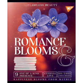 А5/60 лін. YES Romance blooms, зошит для записів