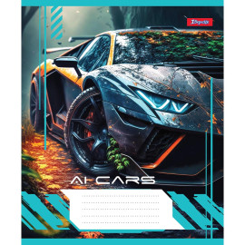 А5/60 лін. 1В AI cars, зошит для записів