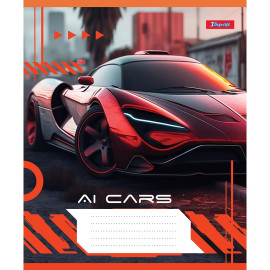 А5/60 лін. 1В AI cars, зошит для записів