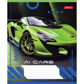 А5/60 лін. 1В AI cars, зошит для записів