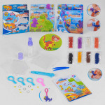 Водная мозайка 26 элементов, 8 пакетиков с бусинками, 2 платформы, инструменты, 4 карабина