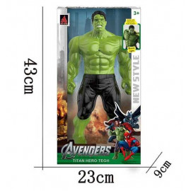 Герой Халк свет, звук, на батарейках, в коробке