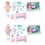 Пупс BLS-W 95, ліжко, одяг, медичне приладдя, у коробці