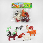 Набір тварин TK - 1674, 6 фігурок, у пакеті