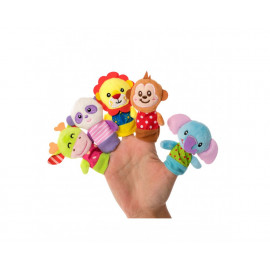 Набір іграшок на пальці "Веселі звірятка"