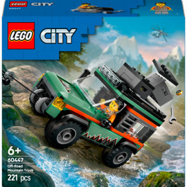 Конструктор LEGO City Позашляхова гірська вантажівка 4x4