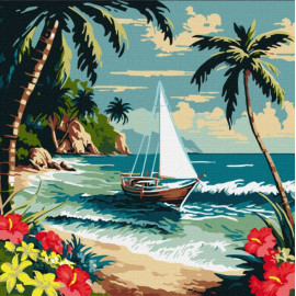 Набір для розпису по номерах. 