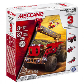 Іграшка конструктор Meccano арт 6026714 15*15*5 см, 3 моделі, 87 дет.,  у  коробці