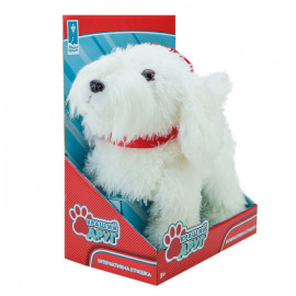 Іграшка інтерактивна м'яка арт. PL8202  Собака на повідку, у коробці 22*28,5 см