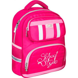 Рюкзак шкільний 14,5", "School Style ", Rose Red, 400