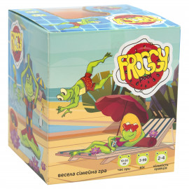 Настільна гра 30352 (укр) "Froggy Pool", в кор-ці 12,5-11,2-11,2 см
