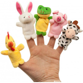 Набір іграшок на пальці «Веселі пухнастики»